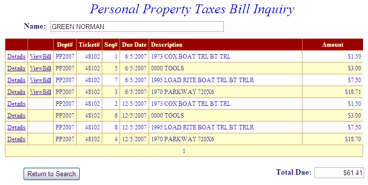 Records found example